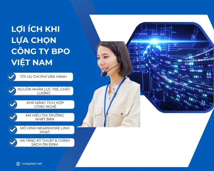 Lợi ích khi lựa chọn công ty BPO tại Việt Nam