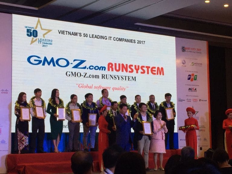 GMO-Z.com RUNSYSTEMが2年連続ベトナムIT企業トップ50に