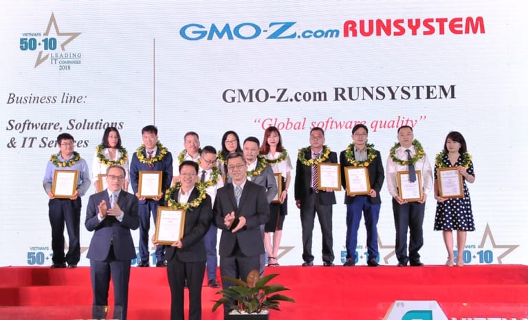 GMO-Z.com RUNSYSTEMが3年連続ベトナムIT企業トップ50に